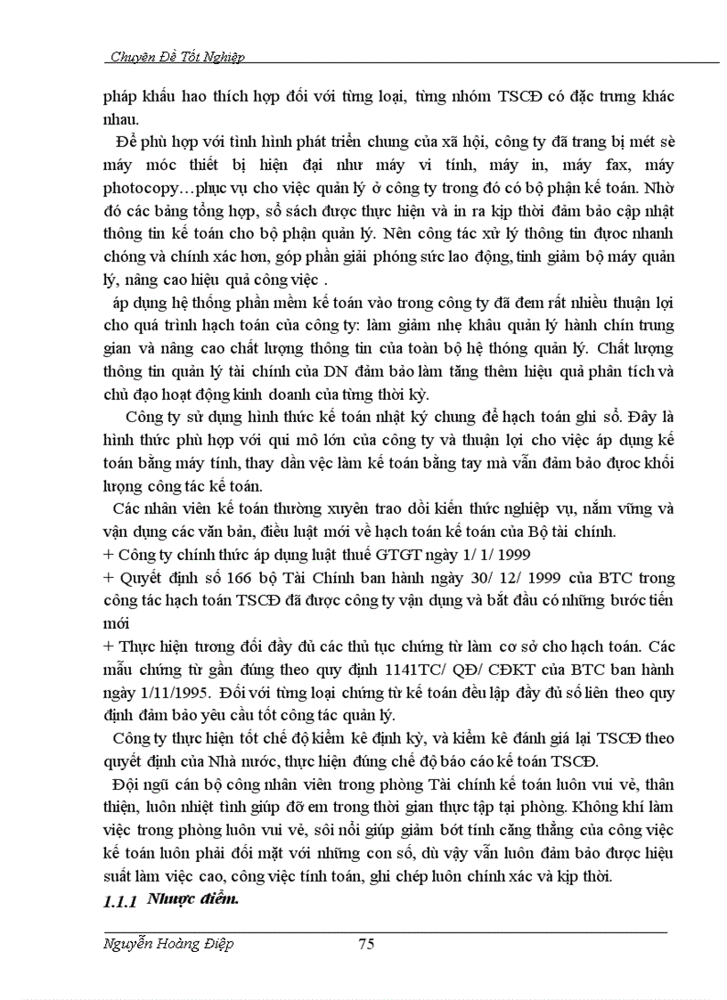 image for page Kế toán TSCĐ và phân tích tình hình trang bị và sử dụng TSCĐ trong công ty Điện lực TP Hà Nội