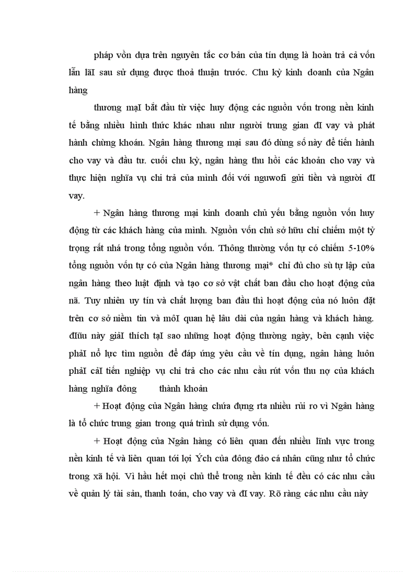 image for page Hoạt Động Tín Dụng trong các Ngân Hàng Thương Mại - Nhìn từ góc đọ rủi ro Tín Dụng - Thực trạng và giải pháp ở Việt Nam hiện nay