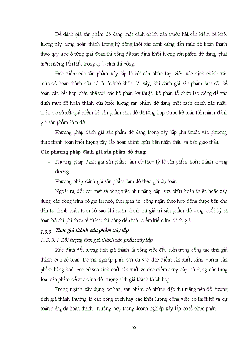 image for page Hoàn thiện công tác tổ chức hạch toán chi phí sản xuất và tính giá thành với việc tăng cường công tác quản trị tạiXí nghiệp xây lắp Điện - Công Ty Điện Lực I