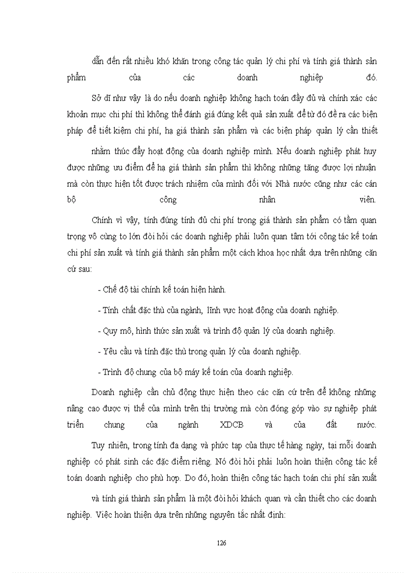 image for page Hoàn thiện công tác tổ chức hạch toán chi phí sản xuất và tính giá thành với việc tăng cường công tác quản trị tạiXí nghiệp xây lắp Điện - Công Ty Điện Lực I