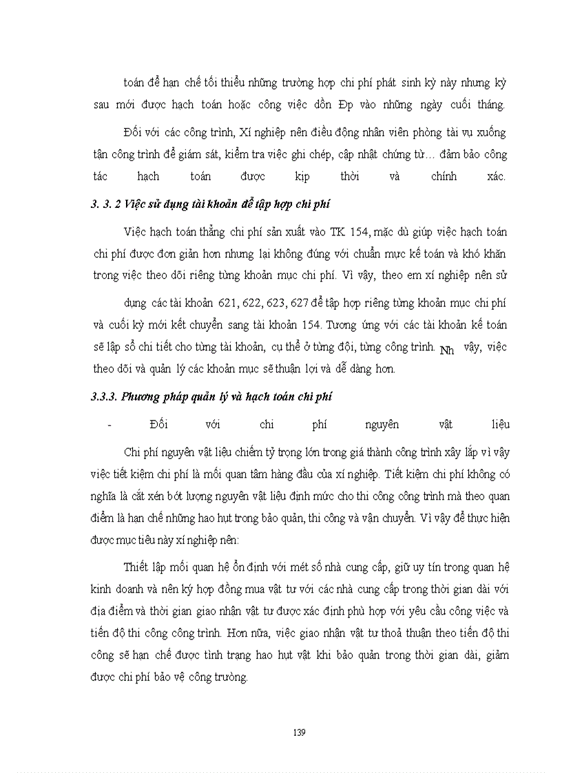 image for page Hoàn thiện công tác tổ chức hạch toán chi phí sản xuất và tính giá thành với việc tăng cường công tác quản trị tạiXí nghiệp xây lắp Điện - Công Ty Điện Lực I