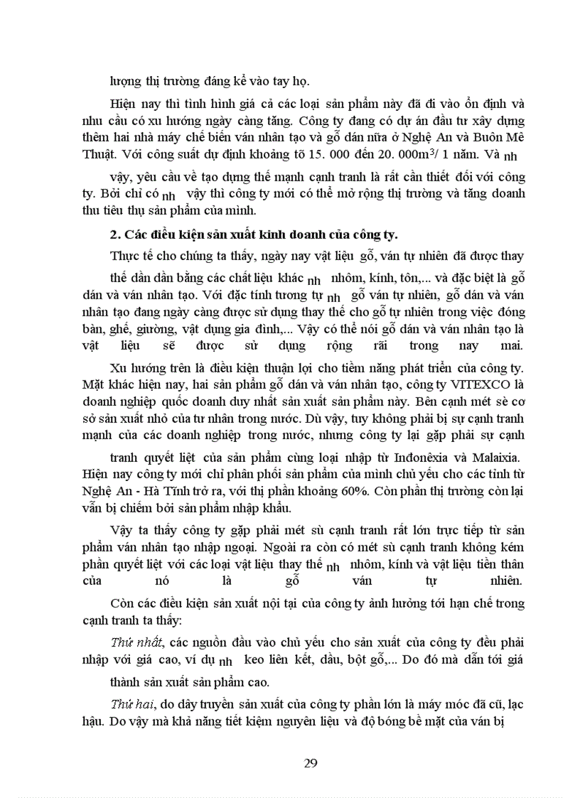 image for page Kênh Marketing trong Công ty Chế biến Ván nhân tạo VITEXCO