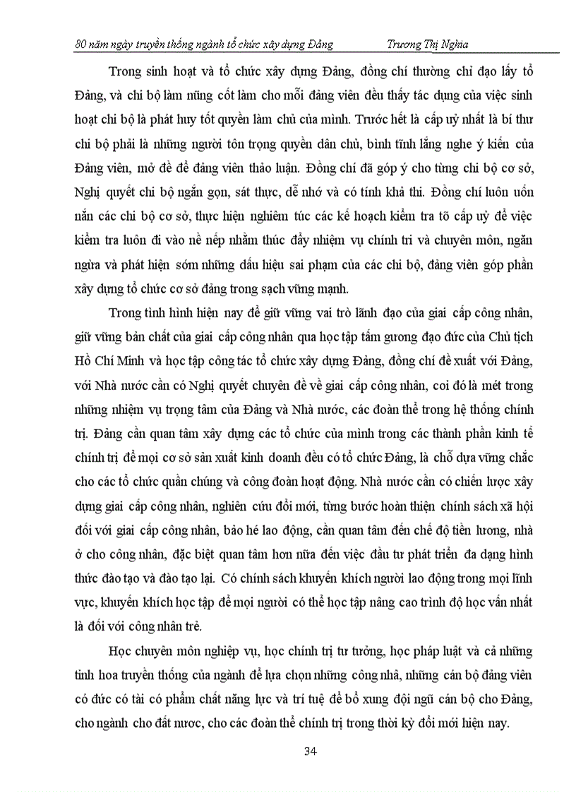 image for page Tìm hiểu 80 năm ngày truyền thống ngành tổ chức xây dựng đảng