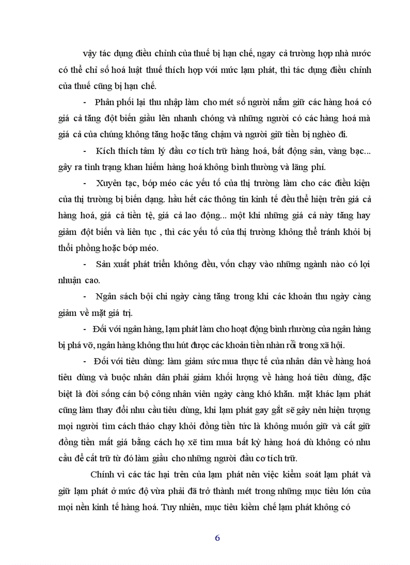 image for page Các giải pháp đối phó và tình trạng thực tế về lạm phát ở việt nam qua một số thời kỳ