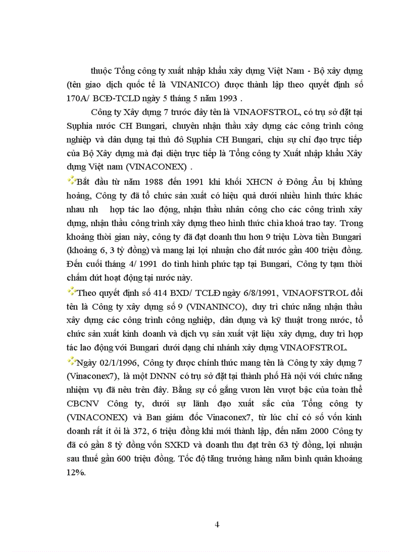 image for page Thực trạng tổ chức kế toán tại công ty cổ phần xây dựng số 7-vinaconex 7