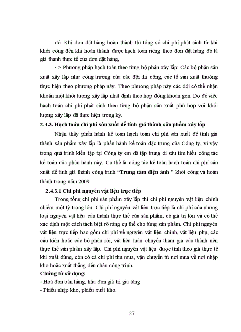 image for page Thực trạng tổ chức kế toán tại công ty cổ phần xây dựng số 7-vinaconex 7