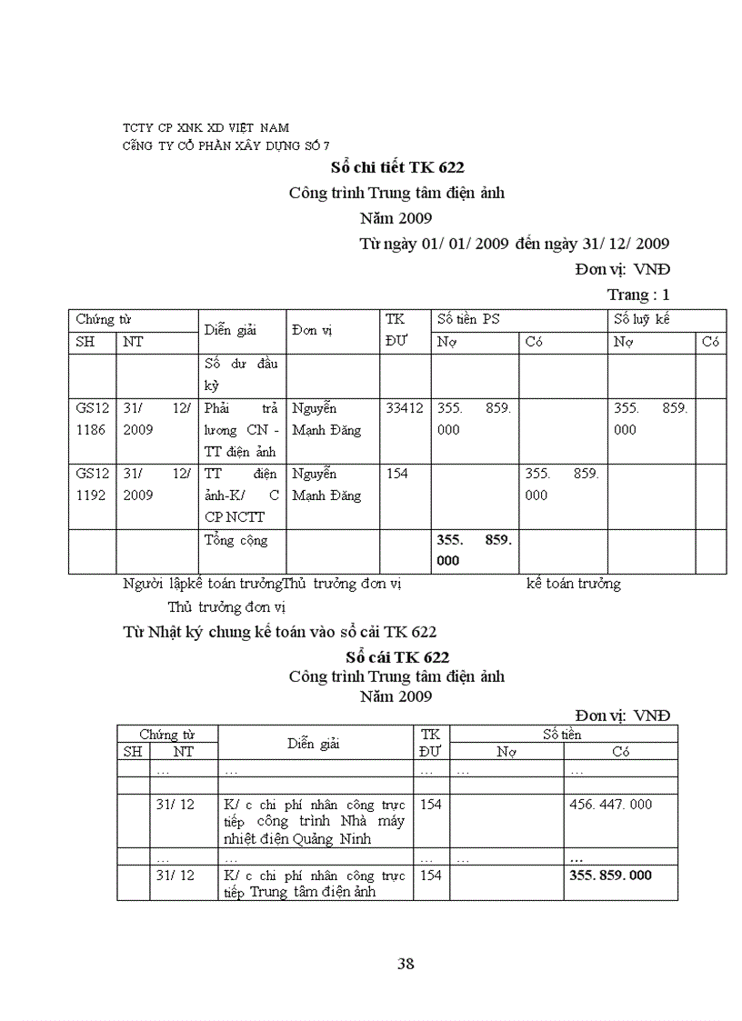 image for page Thực trạng tổ chức kế toán tại công ty cổ phần xây dựng số 7-vinaconex 7
