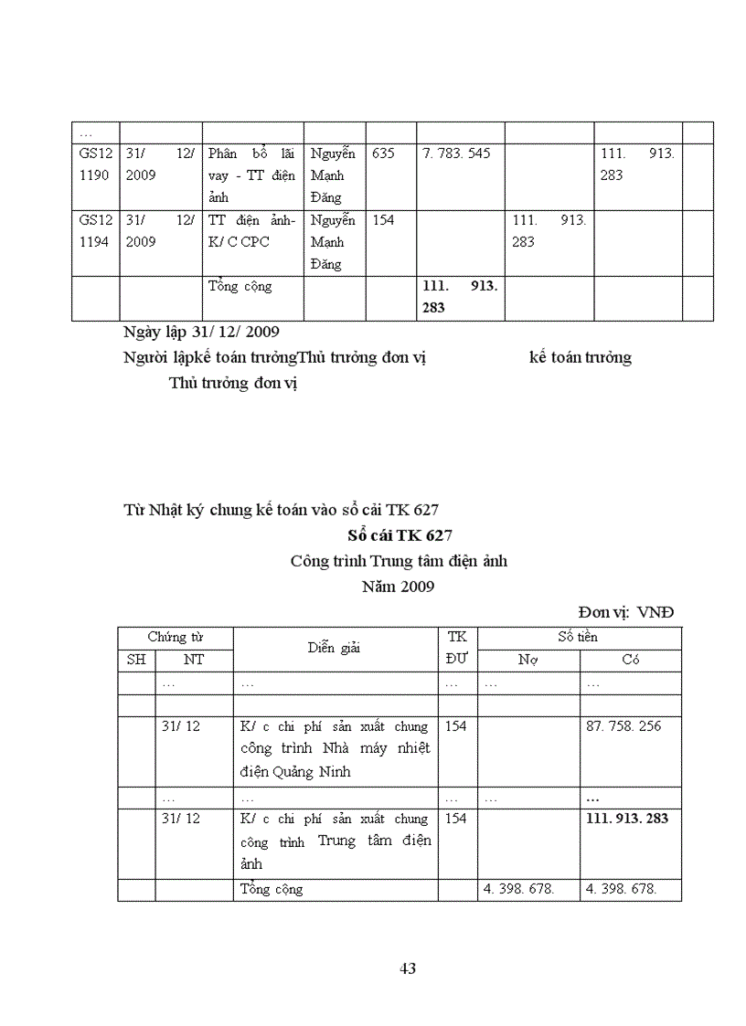 image for page Thực trạng tổ chức kế toán tại công ty cổ phần xây dựng số 7-vinaconex 7