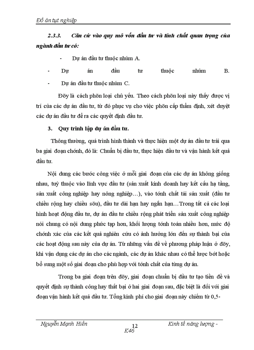 image for page Phân tích đánh giá hiệu quả dự án đầu tư xây dựng trạm biến áp 110kV Mỹ Đình