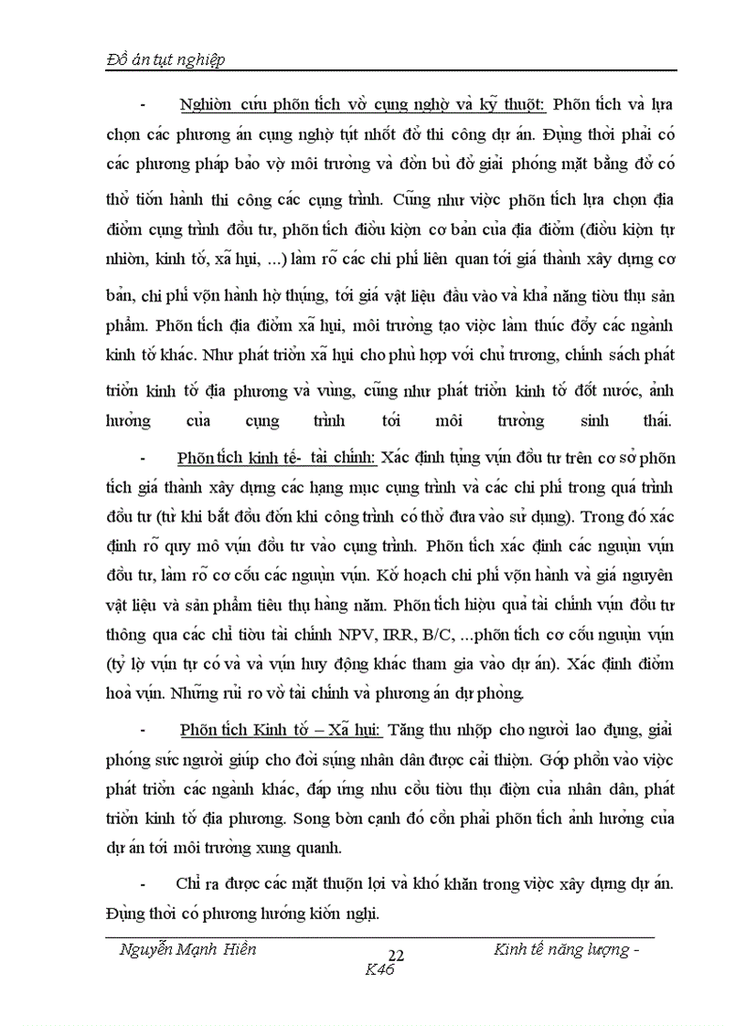 image for page Phân tích đánh giá hiệu quả dự án đầu tư xây dựng trạm biến áp 110kV Mỹ Đình