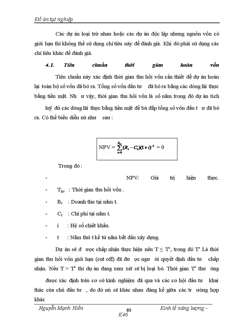 image for page Phân tích đánh giá hiệu quả dự án đầu tư xây dựng trạm biến áp 110kV Mỹ Đình