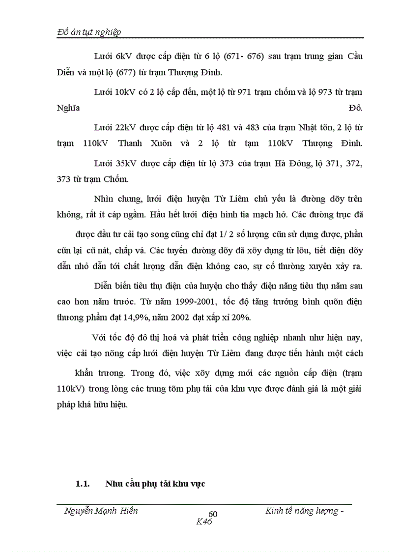 image for page Phân tích đánh giá hiệu quả dự án đầu tư xây dựng trạm biến áp 110kV Mỹ Đình