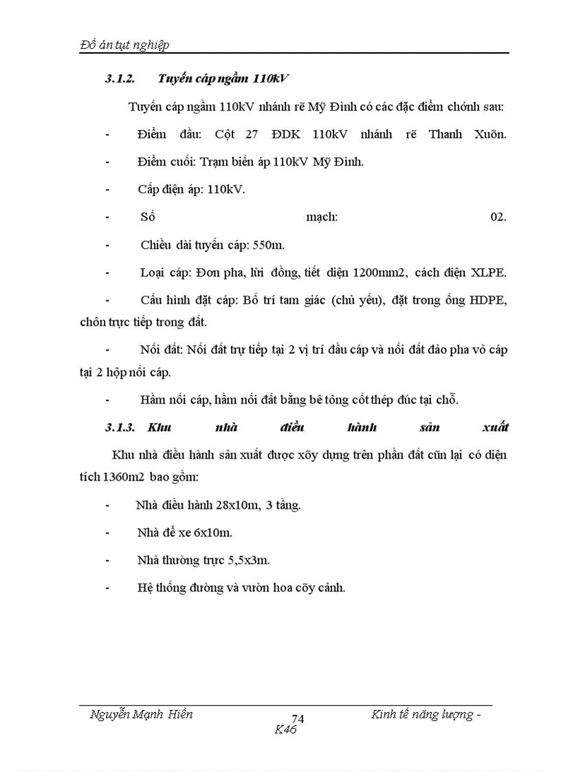 image for page Phân tích đánh giá hiệu quả dự án đầu tư xây dựng trạm biến áp 110kV Mỹ Đình