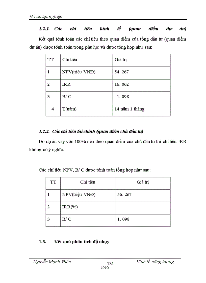 image for page Phân tích đánh giá hiệu quả dự án đầu tư xây dựng trạm biến áp 110kV Mỹ Đình