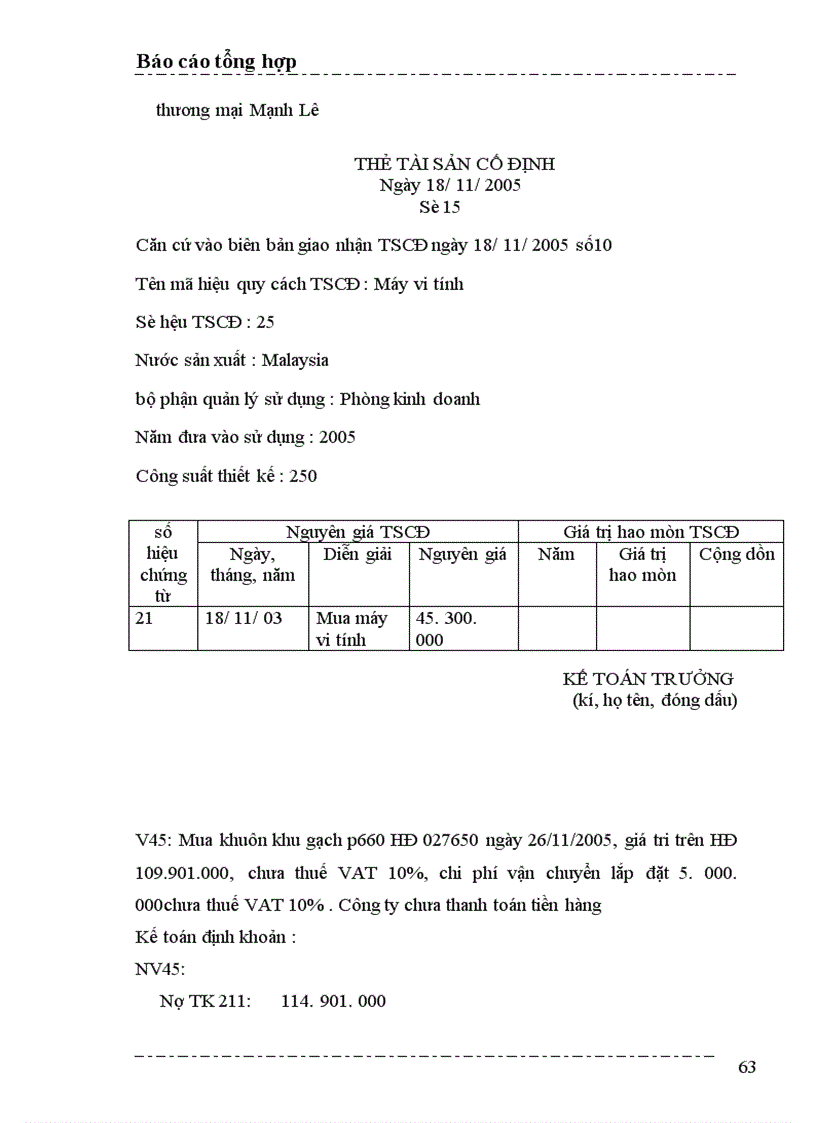 image for page Báo cáo kế toán tổng hợp