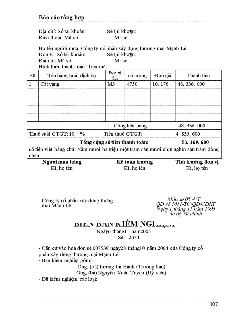 image for page Báo cáo kế toán tổng hợp