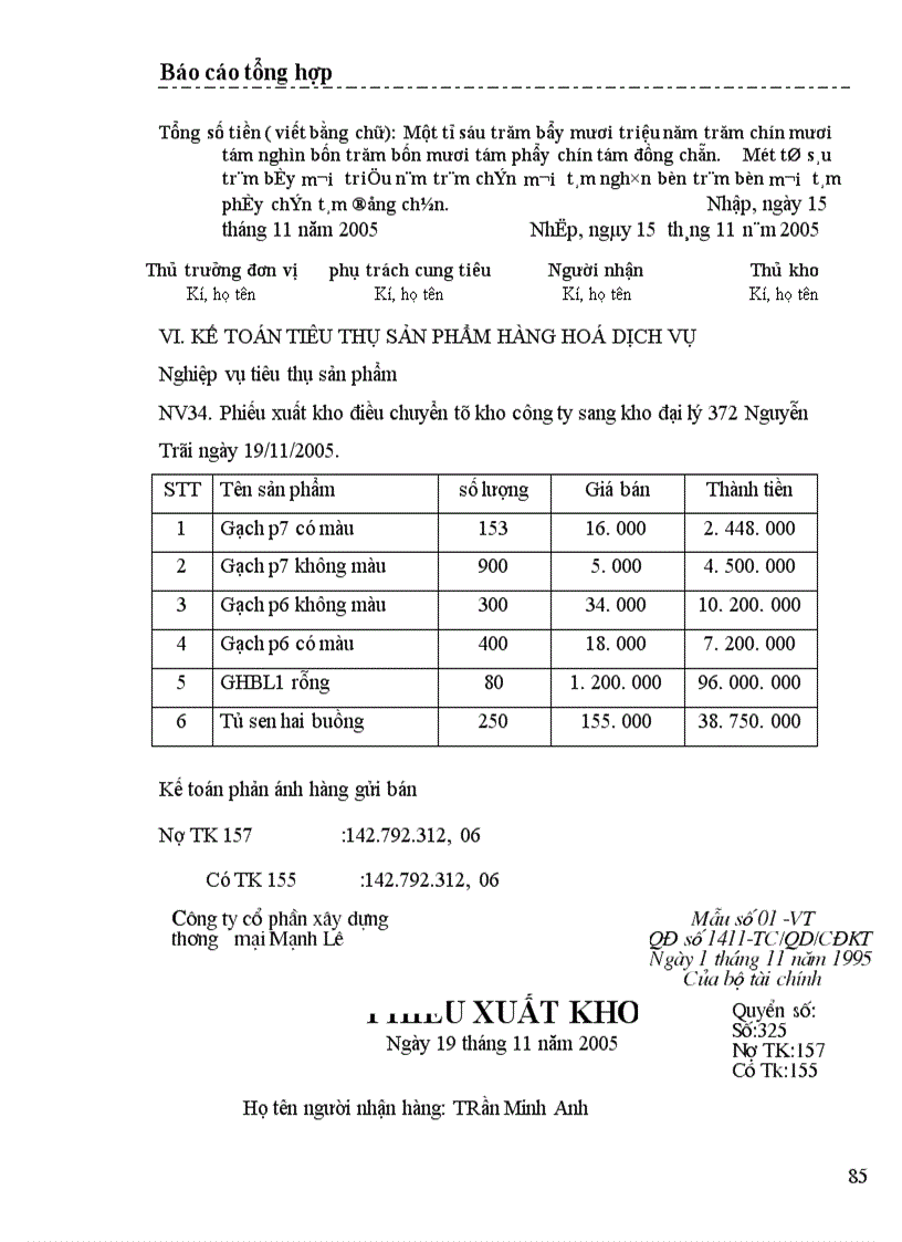 image for page Báo cáo kế toán tổng hợp