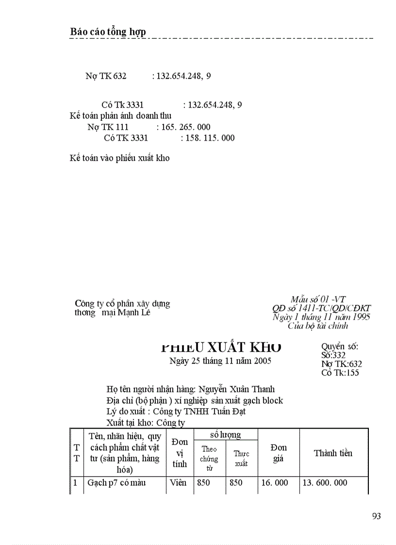 image for page Báo cáo kế toán tổng hợp