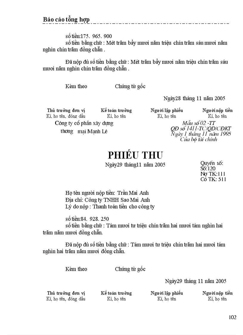 image for page Báo cáo kế toán tổng hợp