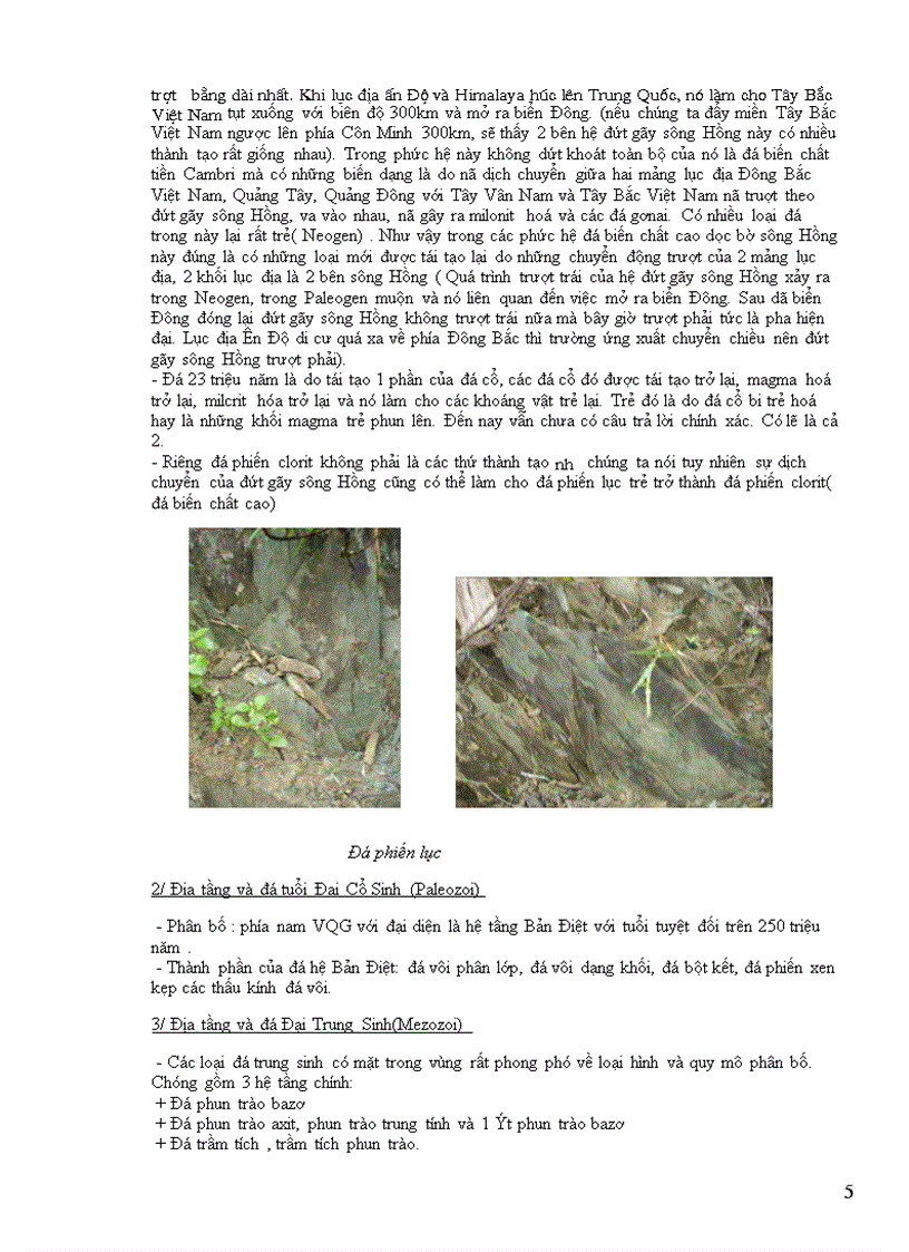 image for page Giới thiệu khái quát về Vườn Quốc Gia Ba Vì