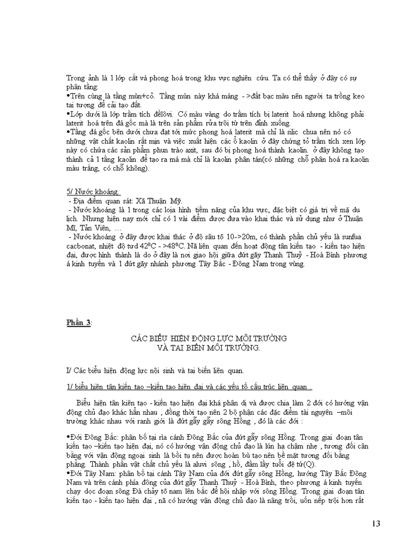 image for page Giới thiệu khái quát về Vườn Quốc Gia Ba Vì