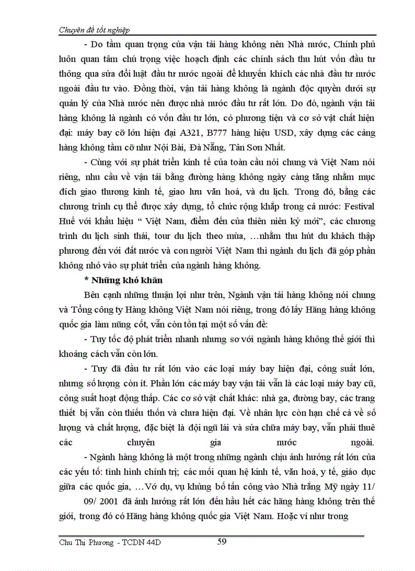 image for page Phân tích tài chính và nâng cao hiệu quả tài chính của Tổng công ty Hàng không Việt Nam