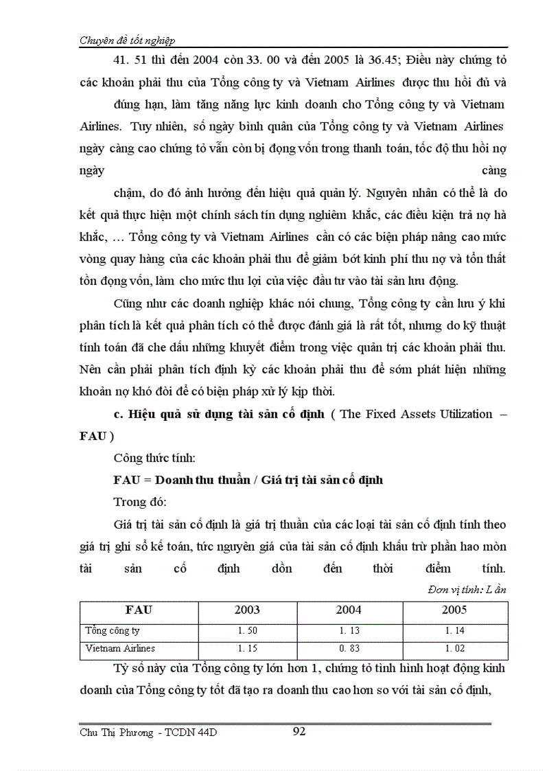 image for page Phân tích tài chính và nâng cao hiệu quả tài chính của Tổng công ty Hàng không Việt Nam