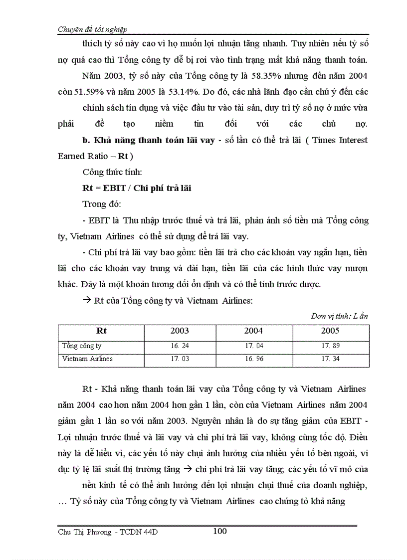 image for page Phân tích tài chính và nâng cao hiệu quả tài chính của Tổng công ty Hàng không Việt Nam