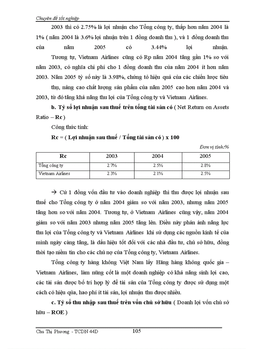 image for page Phân tích tài chính và nâng cao hiệu quả tài chính của Tổng công ty Hàng không Việt Nam