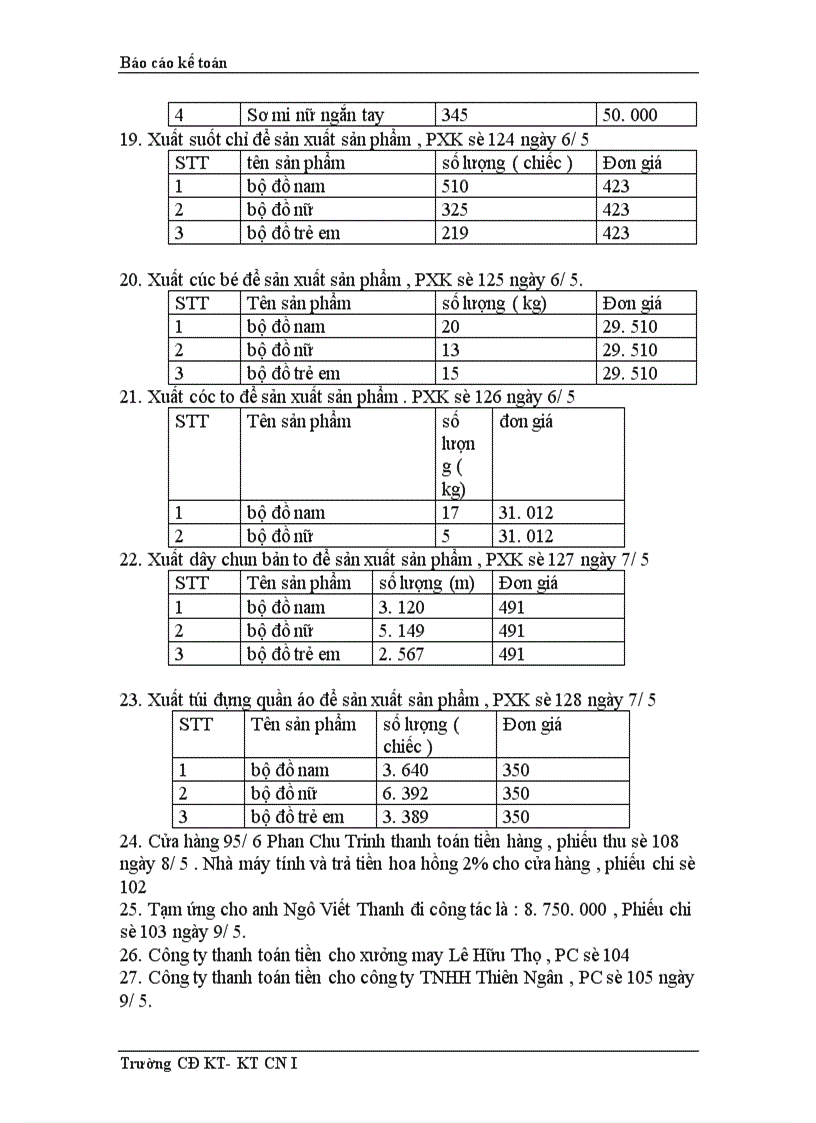 image for page Thực trạng công tác hạch toán kế toán tổng hợp tại Công ty dệt len Mùa Đông