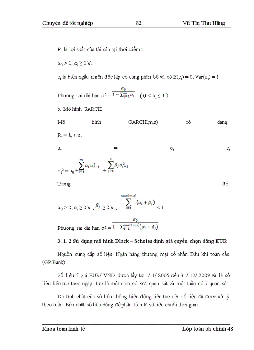 image for page Phát triển nghiệp vụ quyền chọn và một số mô hình định giá quyền chọn ngoại tệ tại Việt Nam