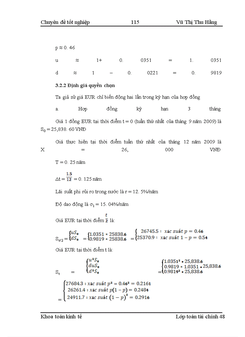 image for page Phát triển nghiệp vụ quyền chọn và một số mô hình định giá quyền chọn ngoại tệ tại Việt Nam