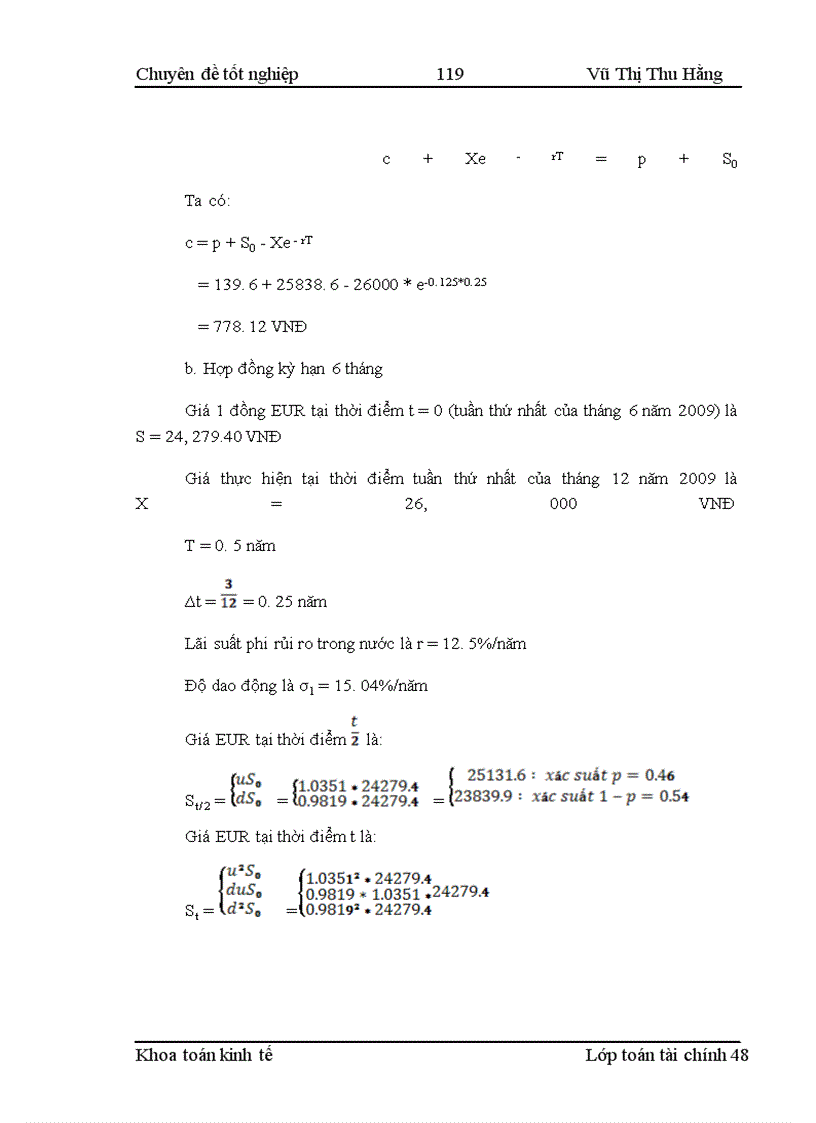 image for page Phát triển nghiệp vụ quyền chọn và một số mô hình định giá quyền chọn ngoại tệ tại Việt Nam