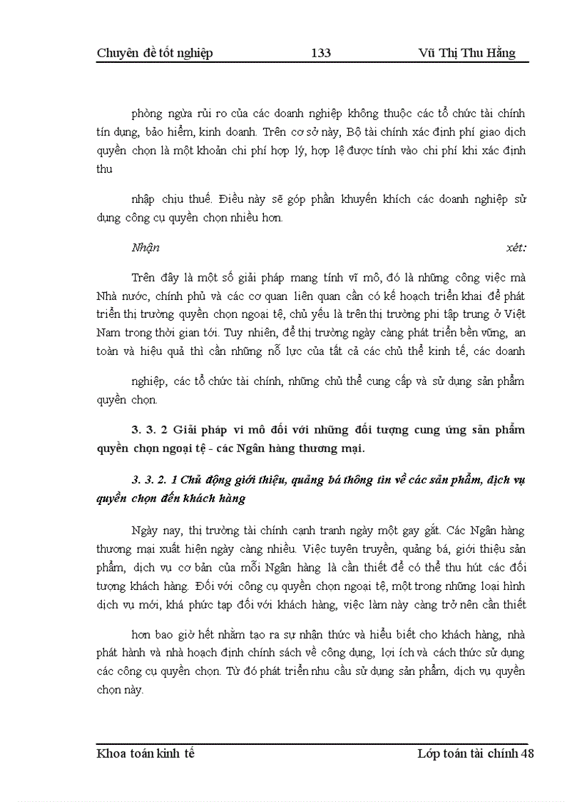 image for page Phát triển nghiệp vụ quyền chọn và một số mô hình định giá quyền chọn ngoại tệ tại Việt Nam