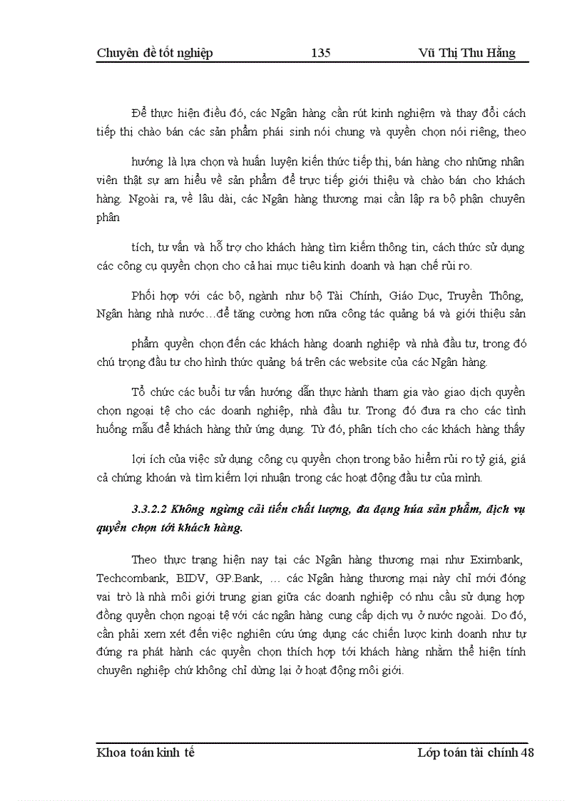image for page Phát triển nghiệp vụ quyền chọn và một số mô hình định giá quyền chọn ngoại tệ tại Việt Nam