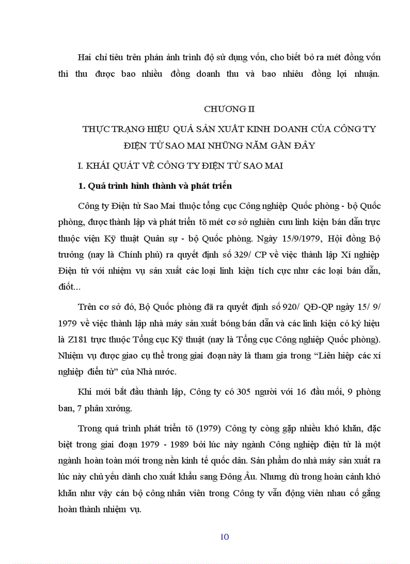 image for page Các giải phâp nâng cao hiệu quả sản xuất kinh doanh của Công ty Điện tử Sao Mai