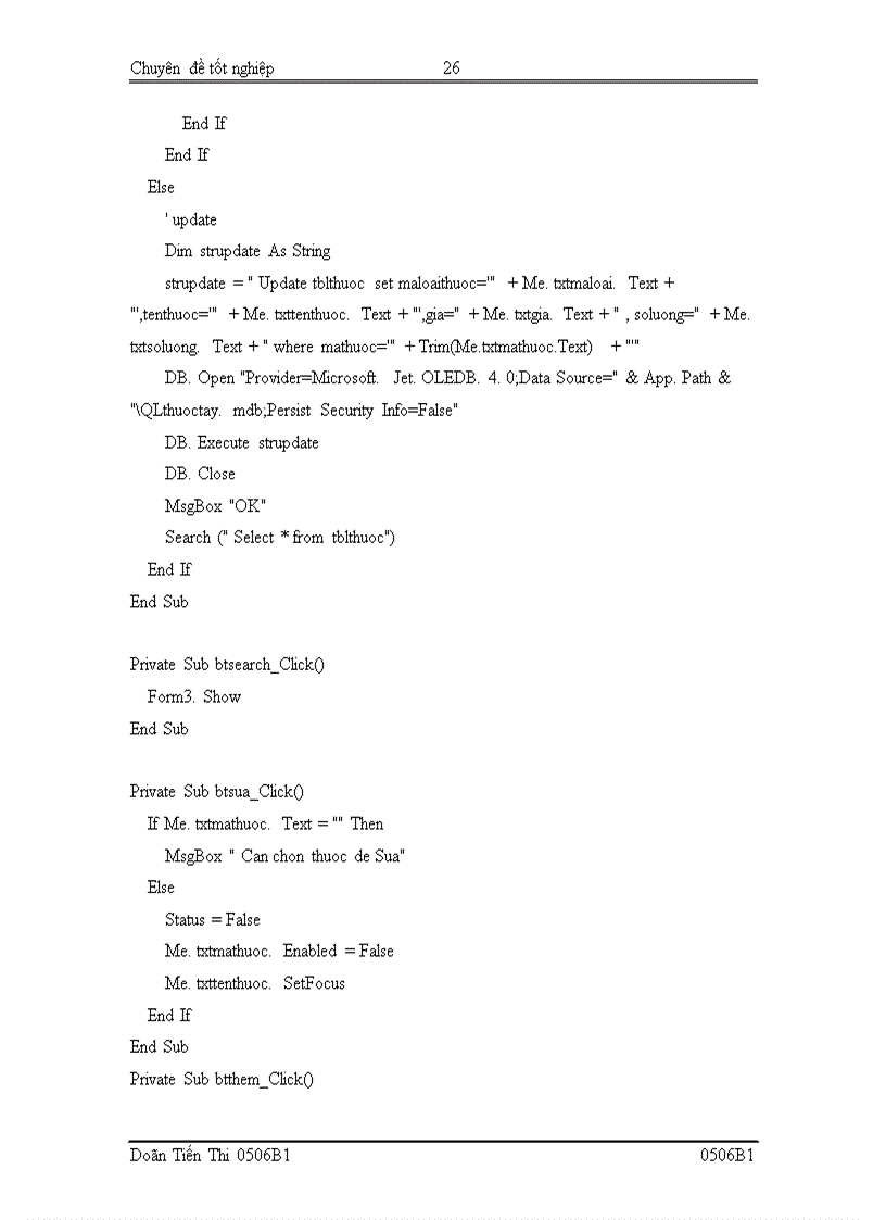 image for page Xây dựng chương trình quản lý bán thuốc tây