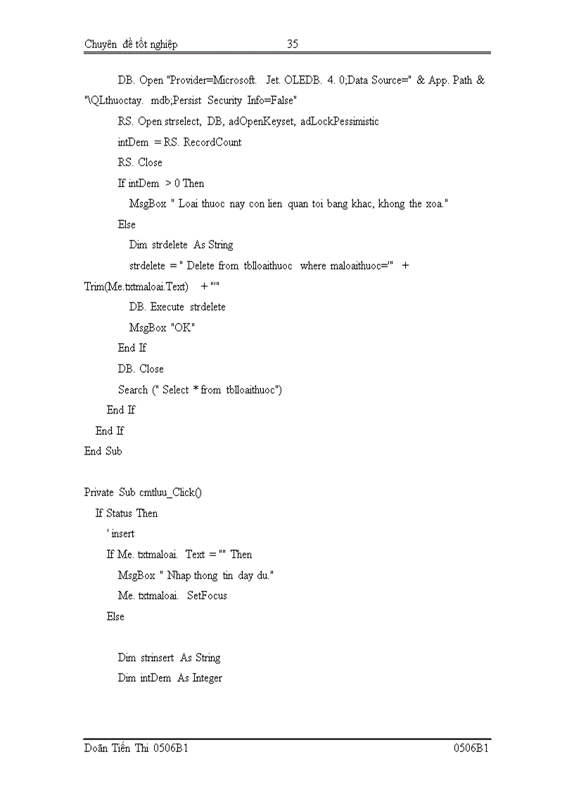 image for page Xây dựng chương trình quản lý bán thuốc tây