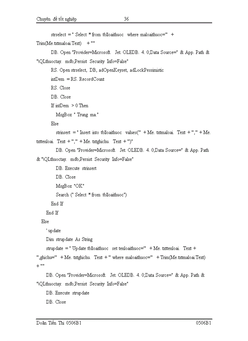 image for page Xây dựng chương trình quản lý bán thuốc tây