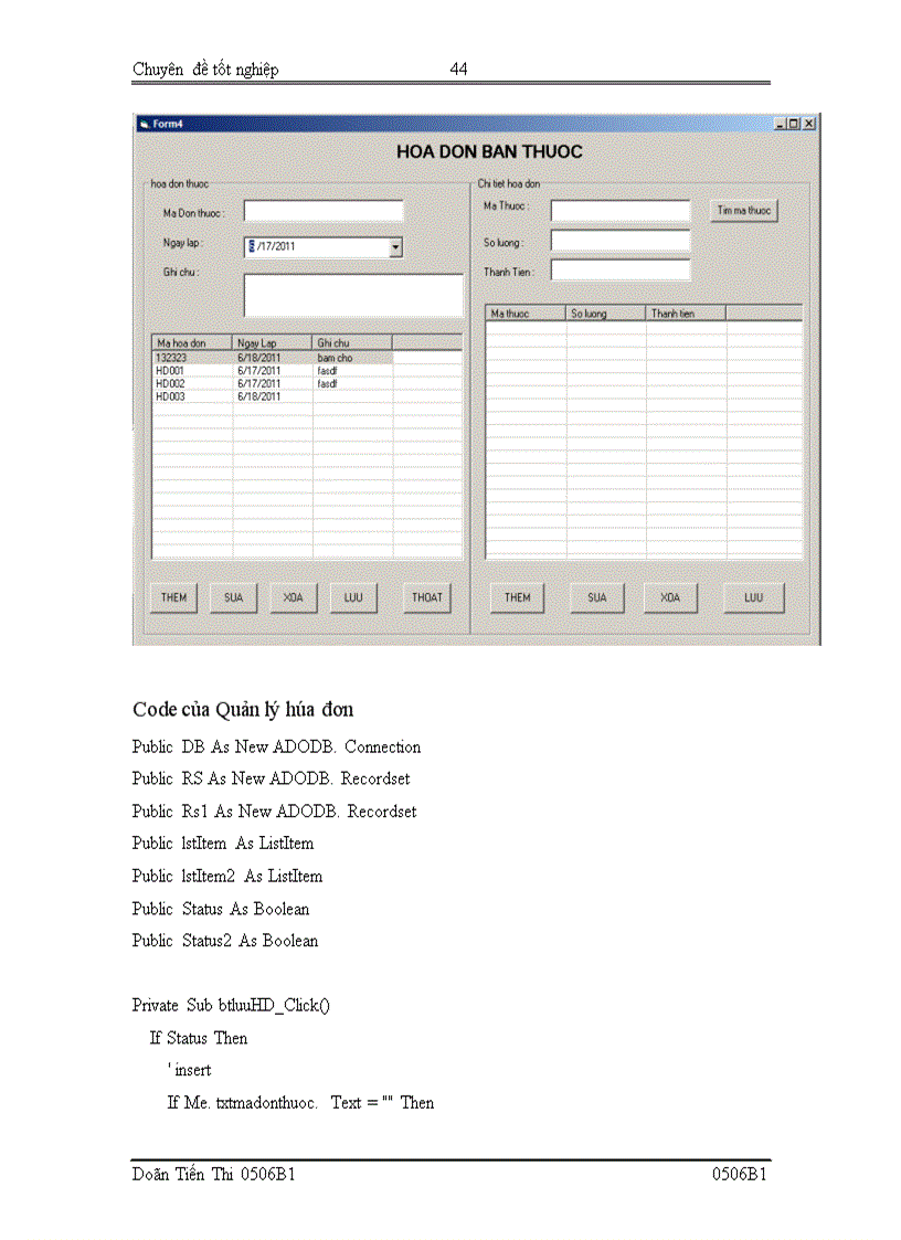 image for page Xây dựng chương trình quản lý bán thuốc tây