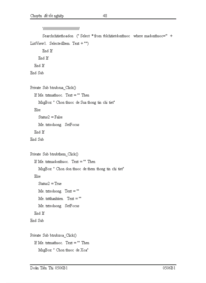 image for page Xây dựng chương trình quản lý bán thuốc tây