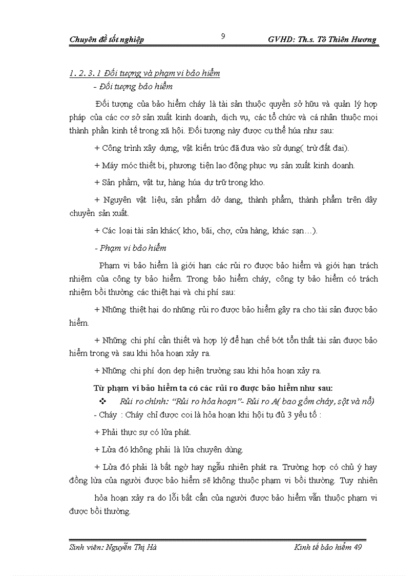 image for page Đánh giá hiệu quả hoạt động kinh doanh nghiệp vụ bảo hiểm cháy nổ và các rủi ro đặc biệt tại Công ty bảo hiểm dầu khí Thăng Long