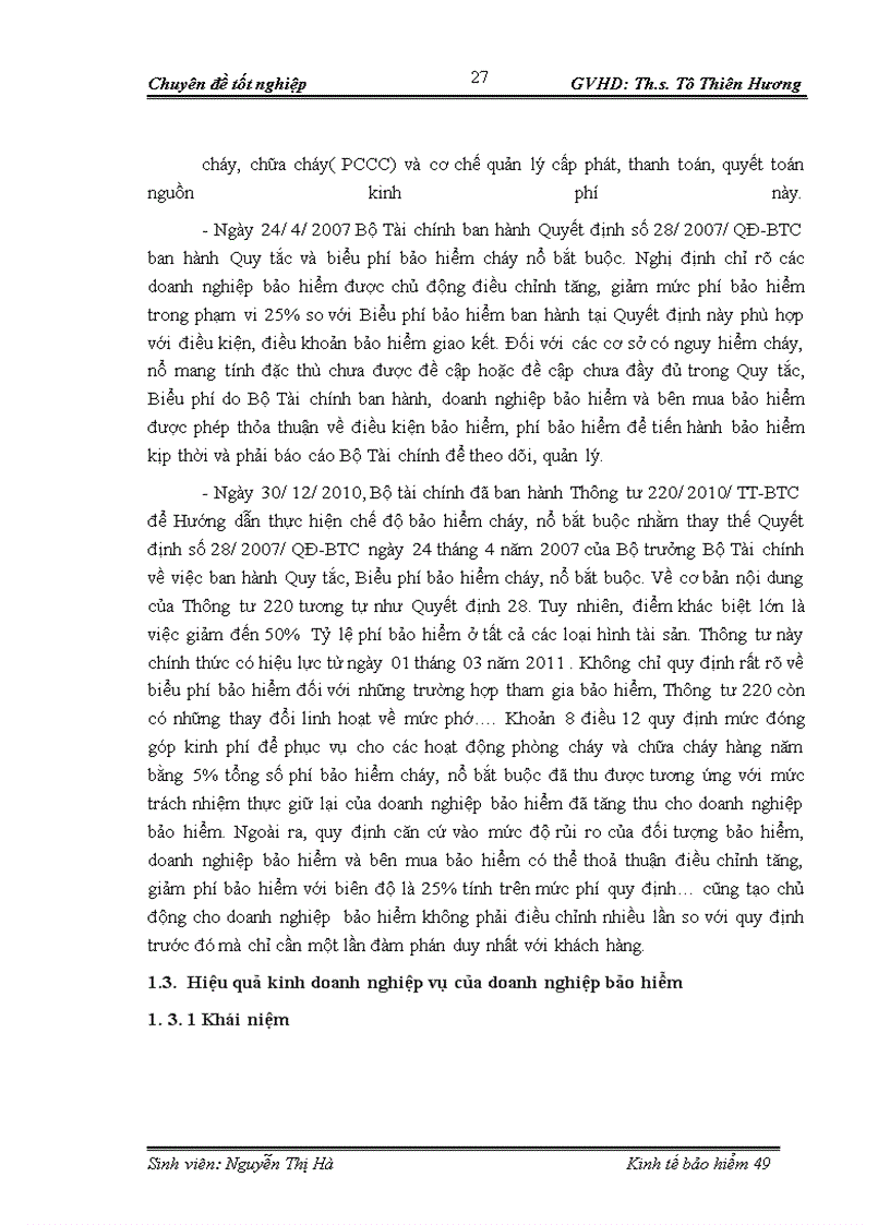 image for page Đánh giá hiệu quả hoạt động kinh doanh nghiệp vụ bảo hiểm cháy nổ và các rủi ro đặc biệt tại Công ty bảo hiểm dầu khí Thăng Long