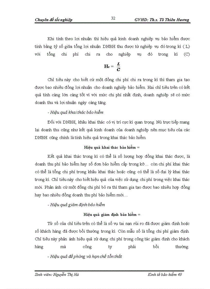 image for page Đánh giá hiệu quả hoạt động kinh doanh nghiệp vụ bảo hiểm cháy nổ và các rủi ro đặc biệt tại Công ty bảo hiểm dầu khí Thăng Long