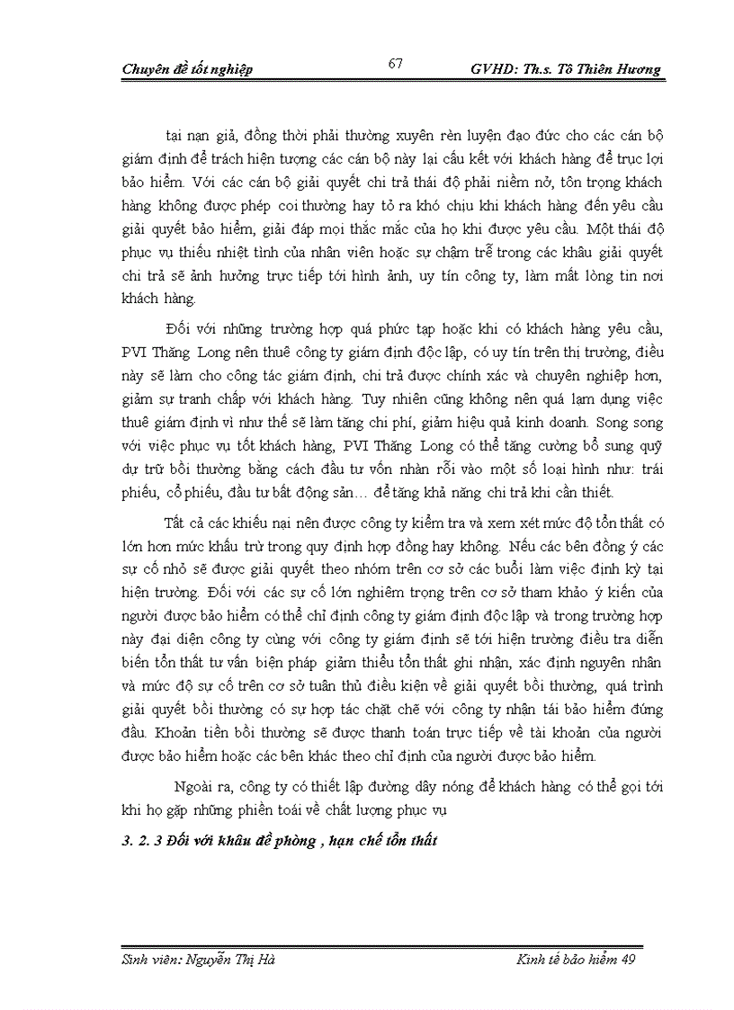 image for page Đánh giá hiệu quả hoạt động kinh doanh nghiệp vụ bảo hiểm cháy nổ và các rủi ro đặc biệt tại Công ty bảo hiểm dầu khí Thăng Long