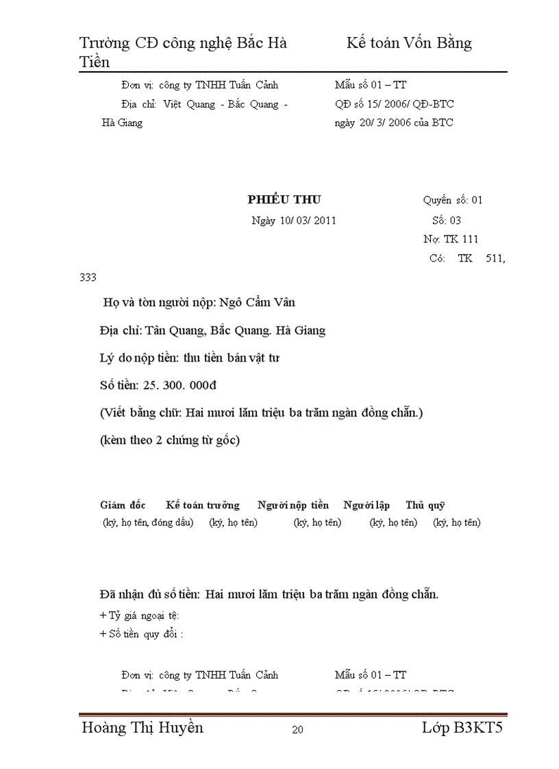 image for page Báo cáo thực tập tại CTy TNHH Tuấn Cảnh