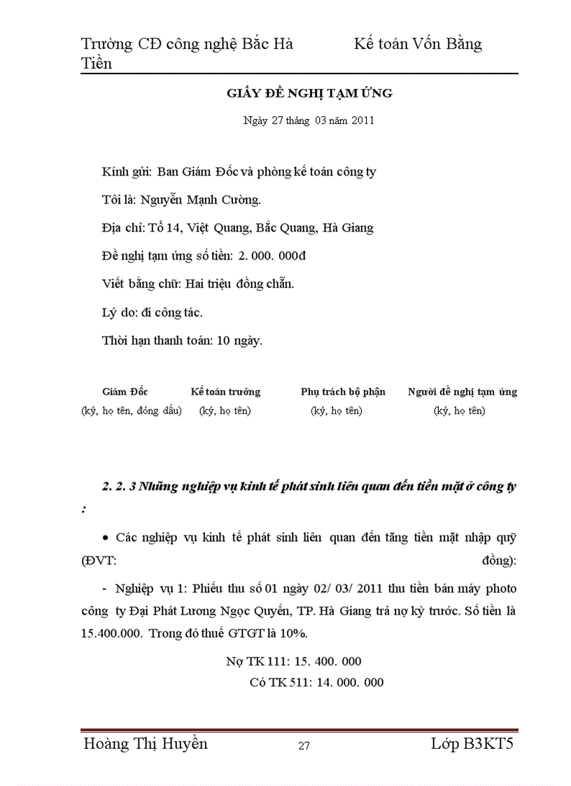 image for page Báo cáo thực tập tại CTy TNHH Tuấn Cảnh