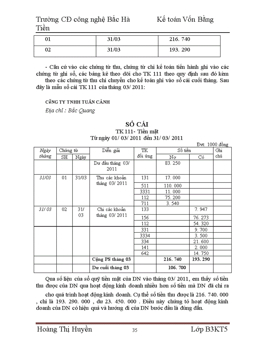 image for page Báo cáo thực tập tại CTy TNHH Tuấn Cảnh