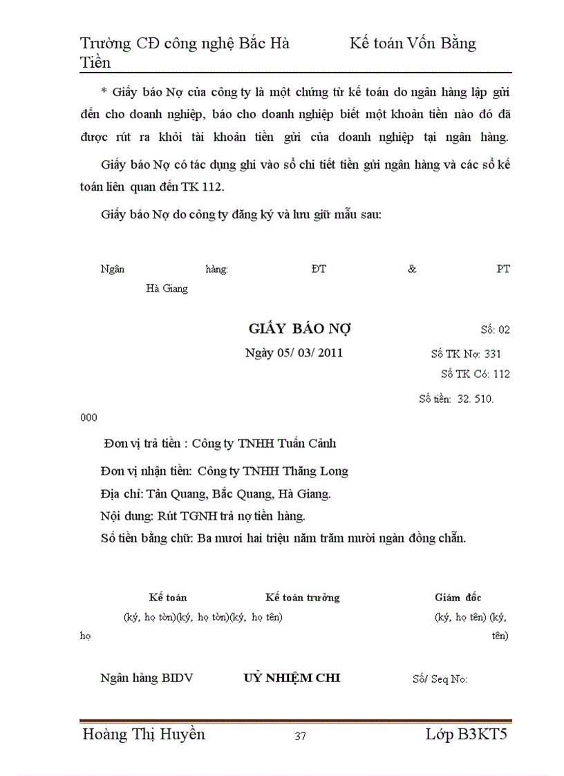 image for page Báo cáo thực tập tại CTy TNHH Tuấn Cảnh