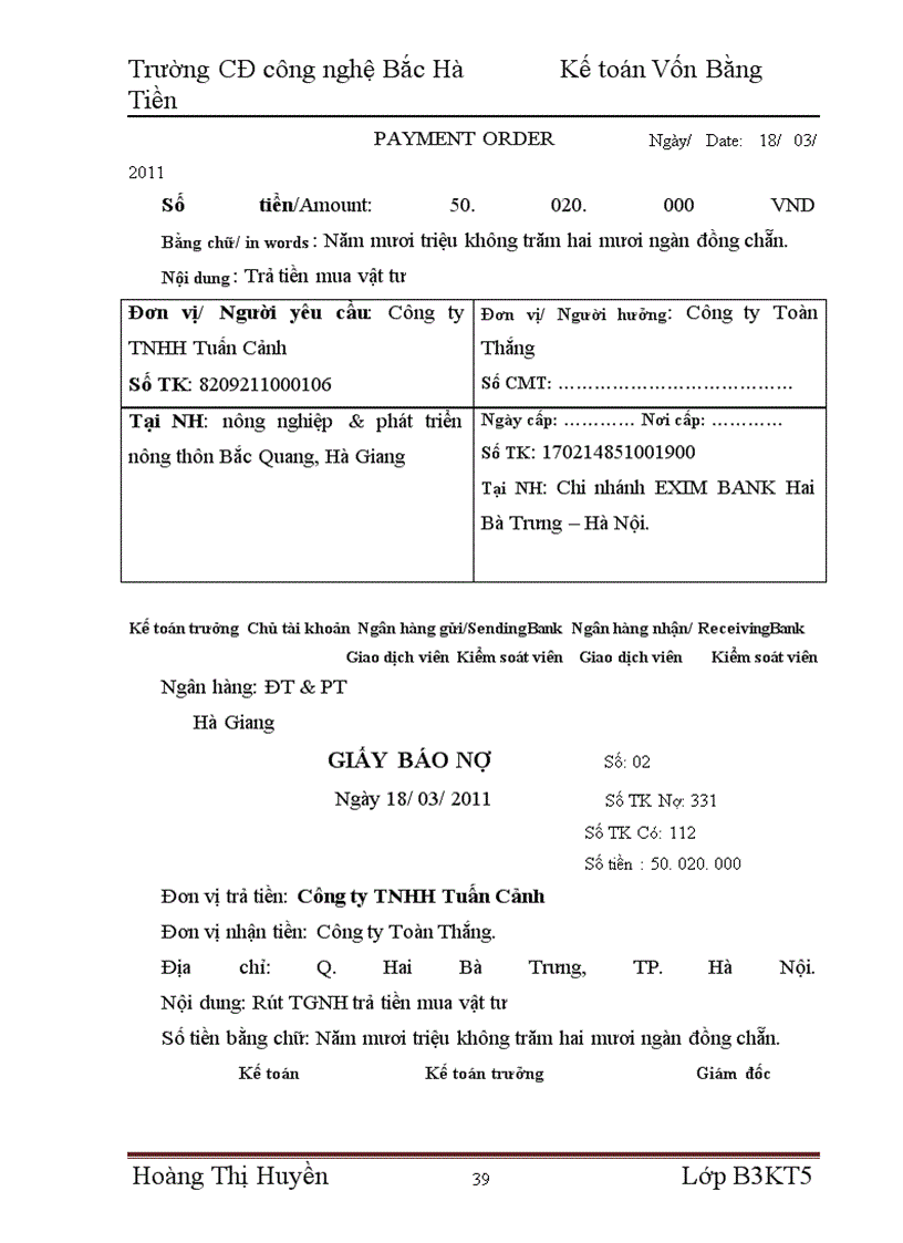 image for page Báo cáo thực tập tại CTy TNHH Tuấn Cảnh